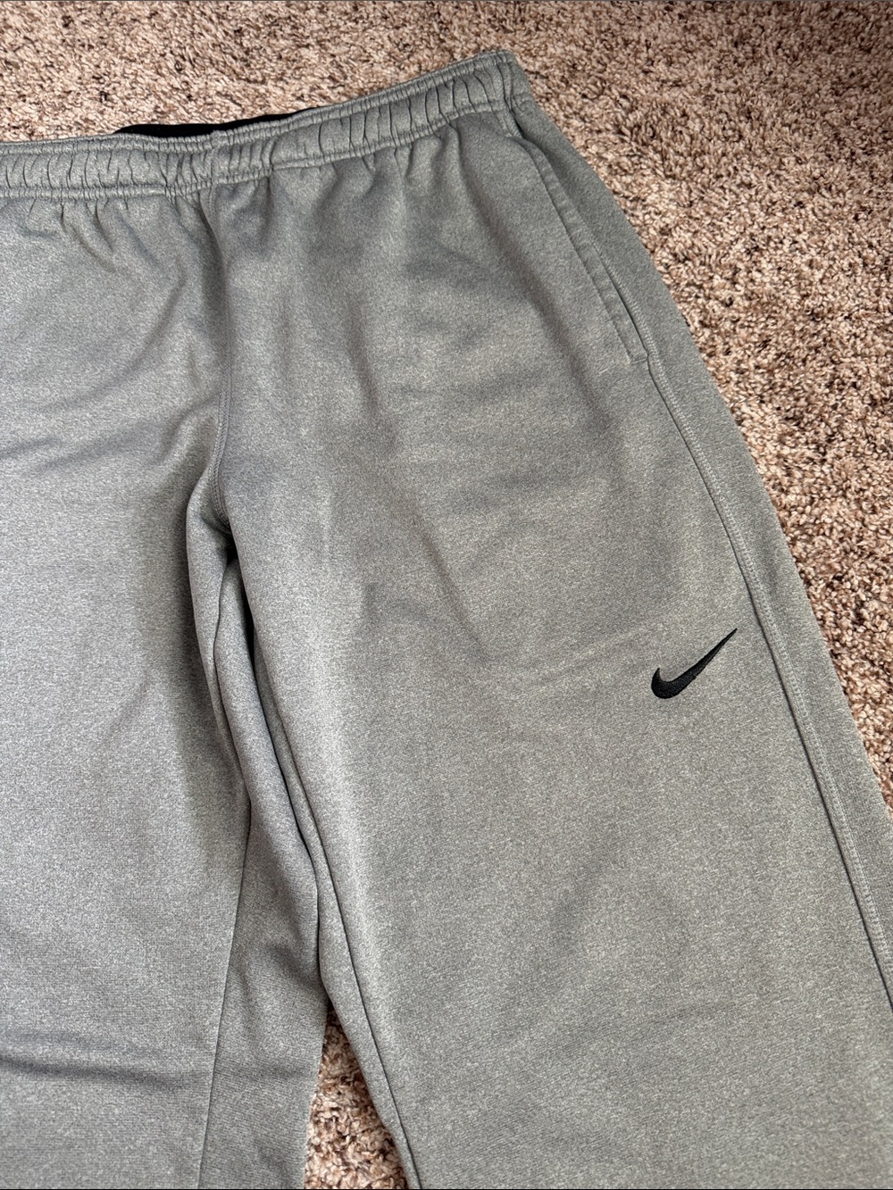 MENS NIKE THERMA-FIT ATHLETIC SWEATPANTS - Picture 3 of 9